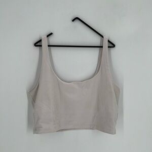 All Access Nyc Sport Ribbed Knit Tempo Crop Bra